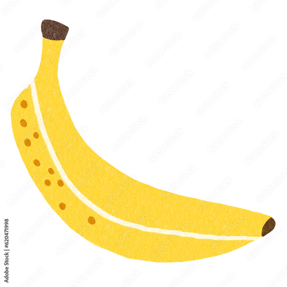 Fruit Banana Decorative Elements Illustration Doodle