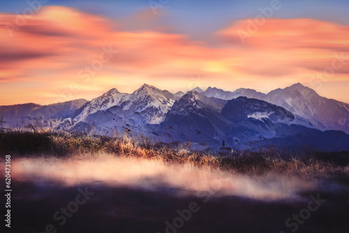 sunrise over the mountains © Bogdan