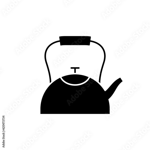 Teapot icon vector. Kettle illustration sign. Tea symbol. Teakettle logo. Hot drink mark.