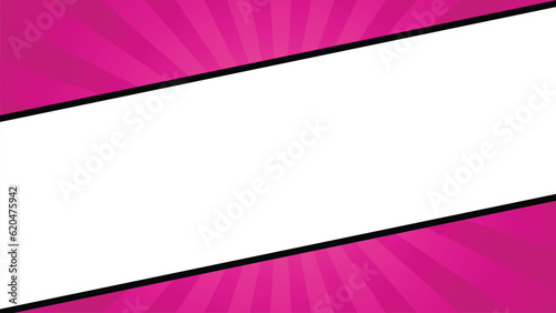 Pink gaming sunburst background, twisted rays modern background , thumbnail background 