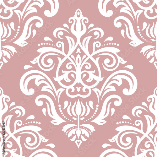 Orient vector colored classic pattern. Seamless abstract background with vintage elements. Orient pattern. Ornament for wallpapers and packaging