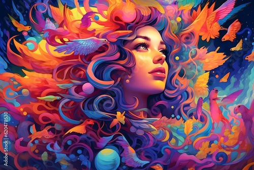 colorful artwork -- Generative AI