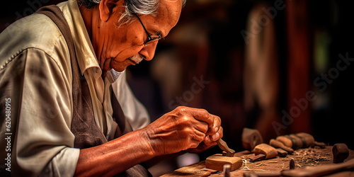 Skilled artisans and craftsmen showcasing their craftsmanship and expertise, demonstrating the artistry and dedication involved. 
