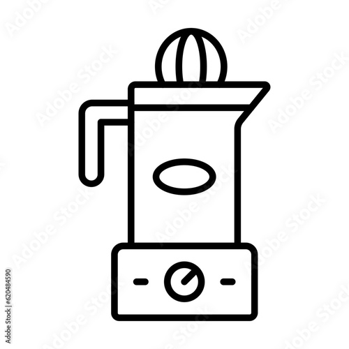 Orange squeezer Icon