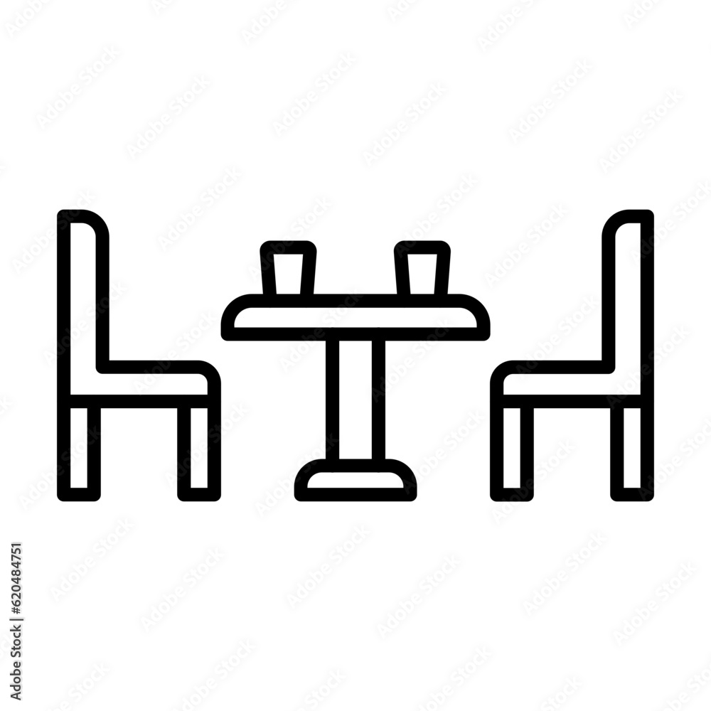 Dining table Icon Dining table Icon