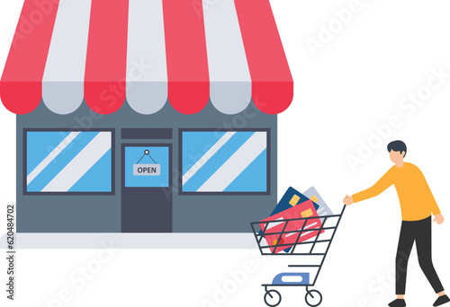 Customer retention, Shop, Marketing to draw customers, Return and buy products, Drive sales growth

