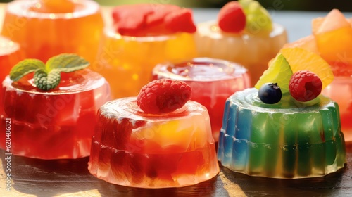colorful jelly 