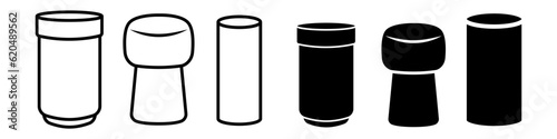 Wine cork icon vector set. Wine illustration sign collection. Cork symbol or logo. © Denys