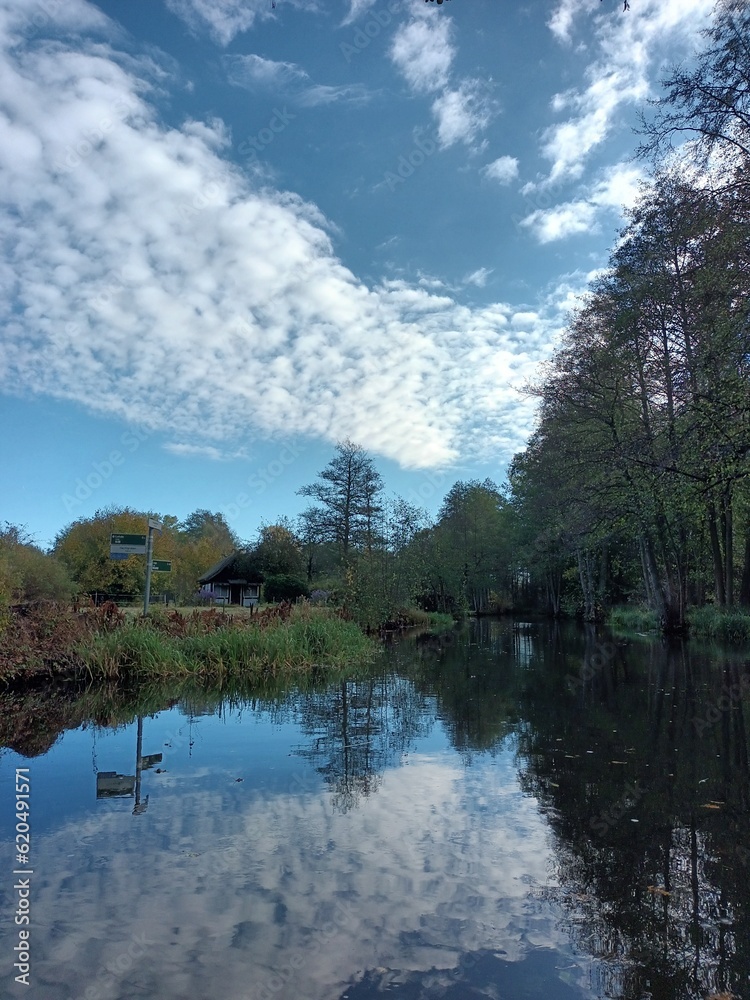 Fototapeta premium Autumn Lübbenau Germany