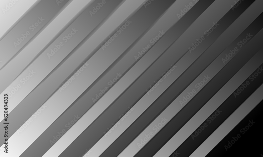 Obraz premium abstract gray silver lines textures metallic pattern on silver soft gradient background