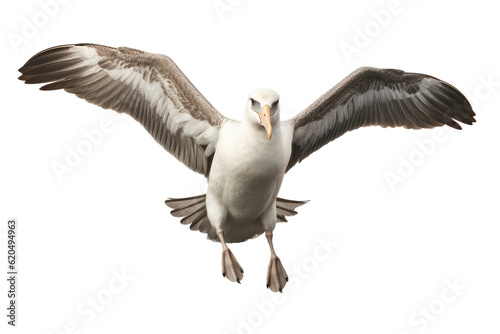 Albatross Bird On Isolated Transparent Background, Png. Generative AI
