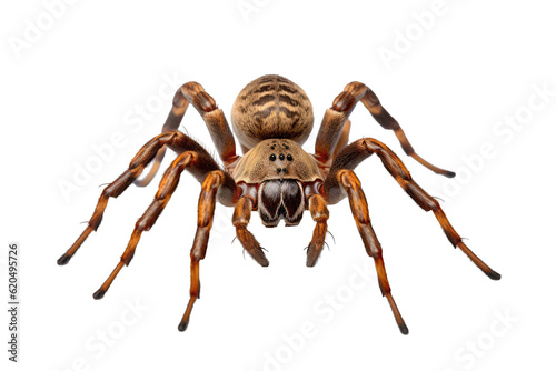 Spider On Isolated Transparent Background, Png. Generative AI