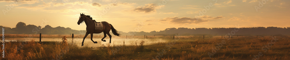 Fototapeta premium horse gallop