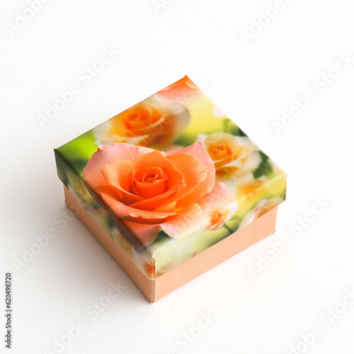 rose and gift box