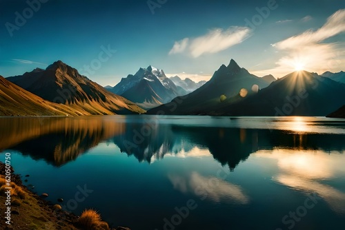 lake in the mountains © Pretty Panda