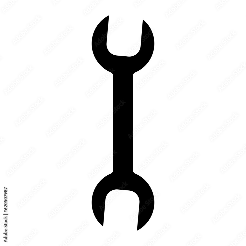 wrench glyph wrench glyph