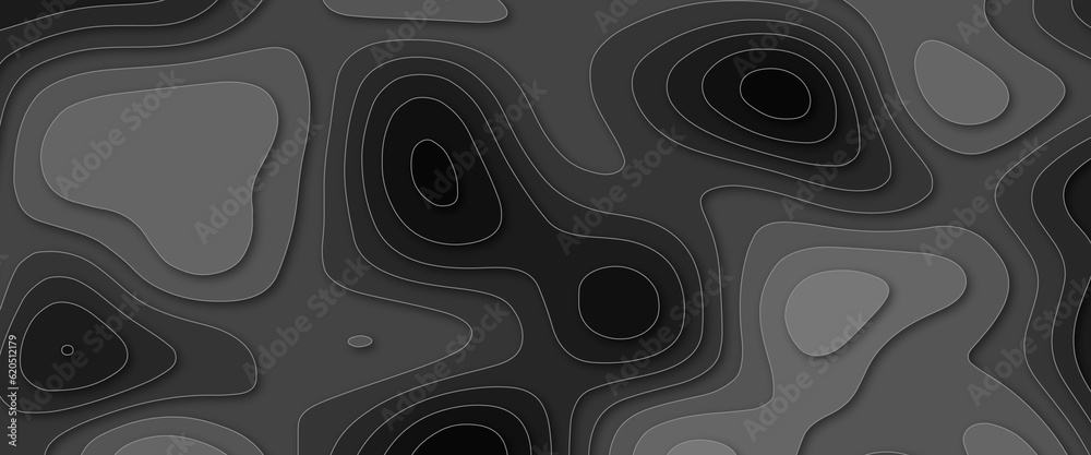 Abstract black paper cut style design. Abstract paper cut layered black posters. Fluid shapes brochure template. For banner, identity card, cover. Abstract black paper cut style design. Abstract paper cut layered black posters. Fluid shapes brochure template. For banner, identity card, cover.