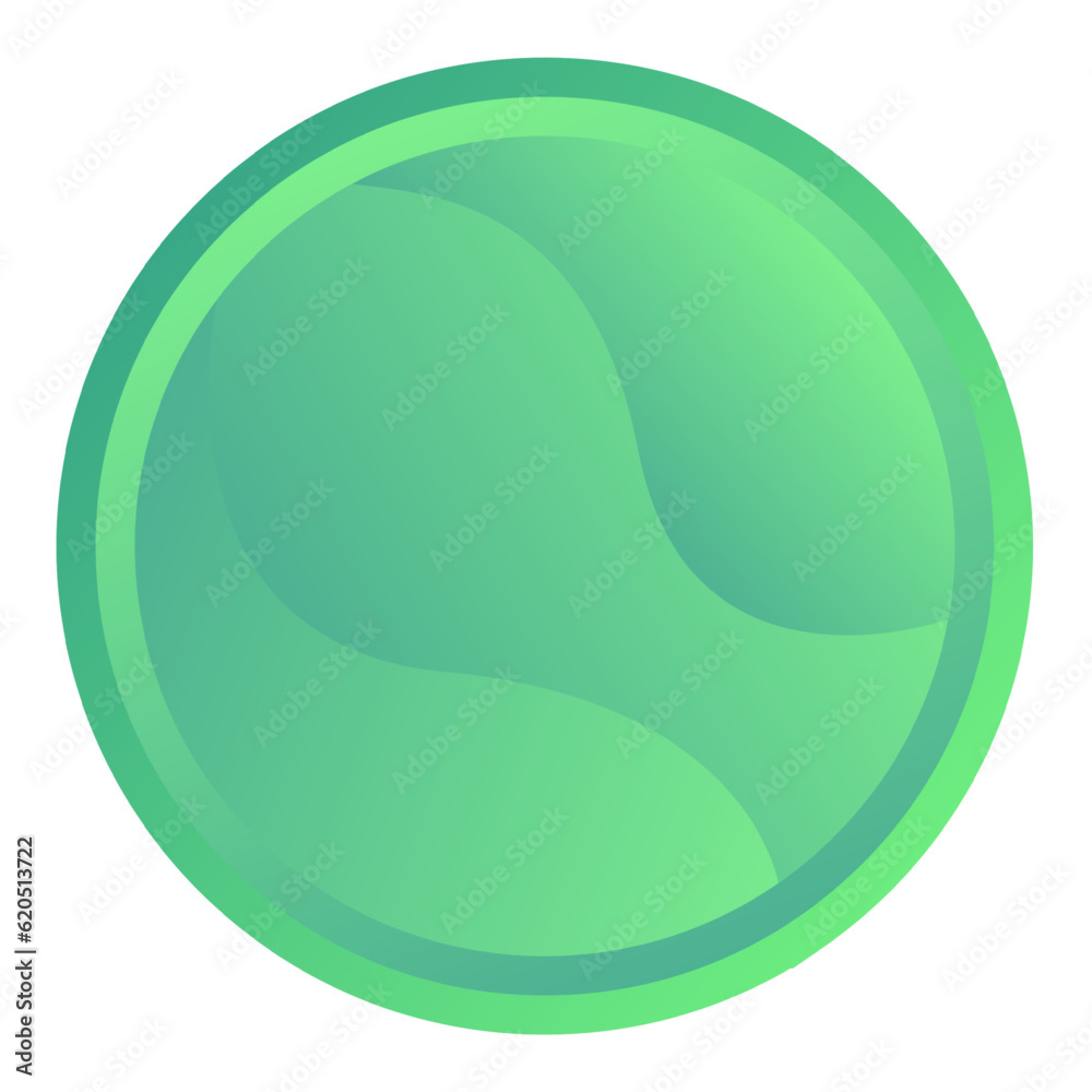 Green circle with stains vector design element. Abstract customizable symbol for infographic with blank copy space. Editable shape for instructional graphics. Visual data presentation component Green circle with stains vector design element. Abstract customizable symbol for infographic with blank copy space. Editable shape for instructional graphics. Visual data presentation component