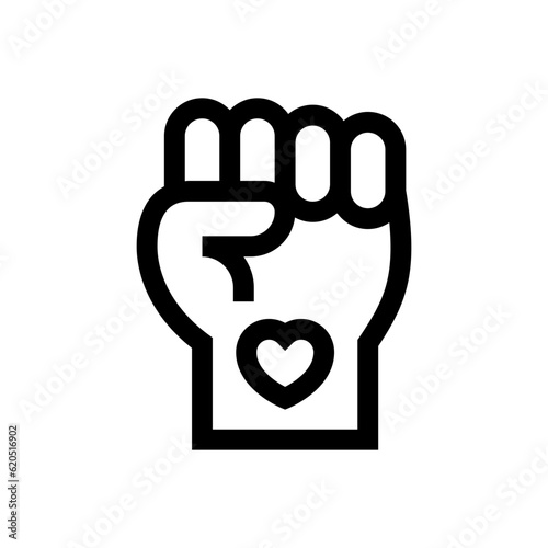 tolerance outline icon