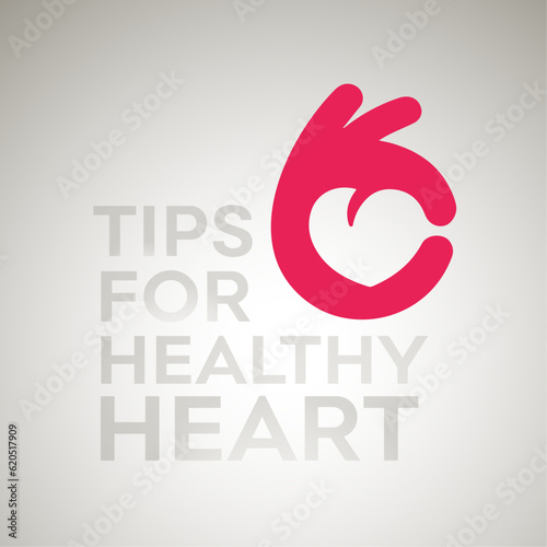 Healthy Heart Logo, medical Tips, Doctor, Heart Specialist. Healthcare. vector Design