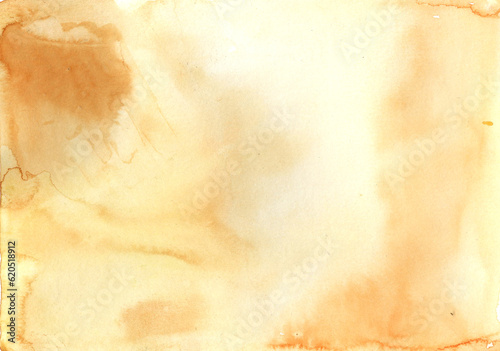 Yellow emergency background, abstract background, splashes and smears