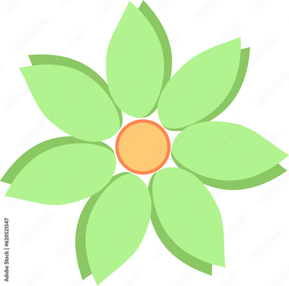 Flower icon on transparent background, SVG Flower icon on transparent background, SVG