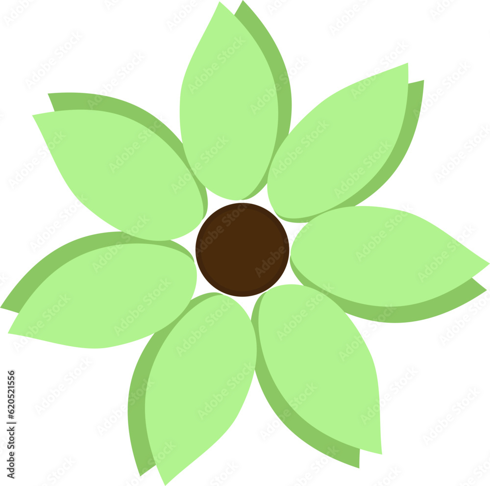 Flower icon on transparent background, SVG Flower icon on transparent background, SVG
