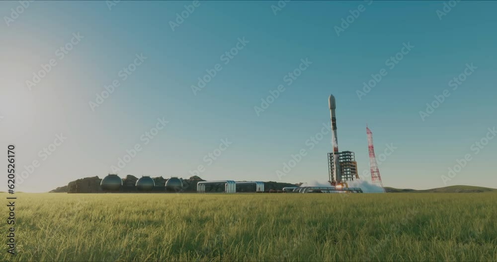Launchpad Complex, Preparing a rocket for launch with a crew on a space