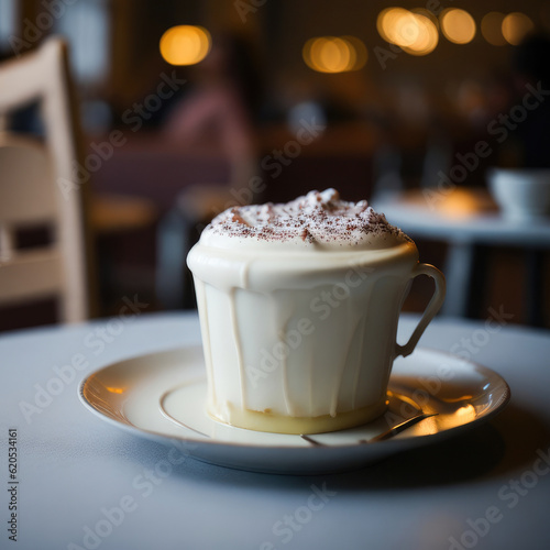 cup of cappuccino, generative ai