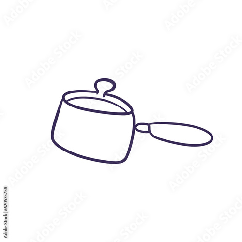 Obraz na płótnie Kitchen Set Illustration w salonie