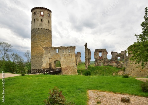 Zřícenina hradu zámku Zvířetice photo