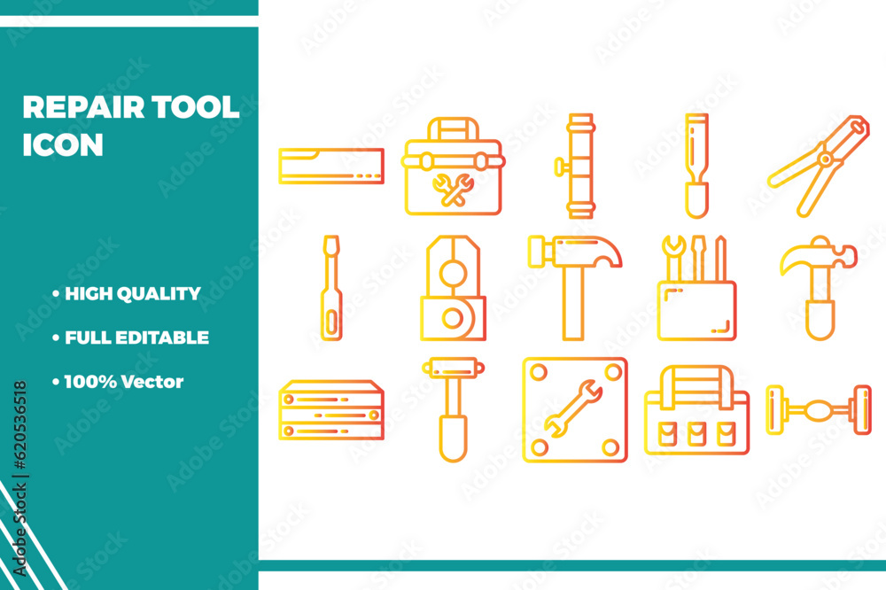 Repair Tool Icon Pack