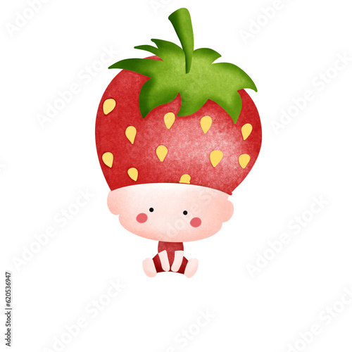 cartoon  fruit