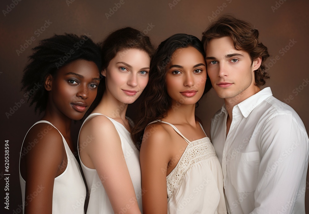 Obraz premium portrait of young adults