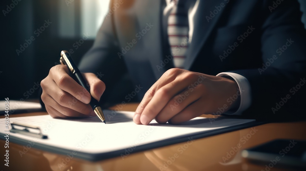 person signing a contract person signing a contract