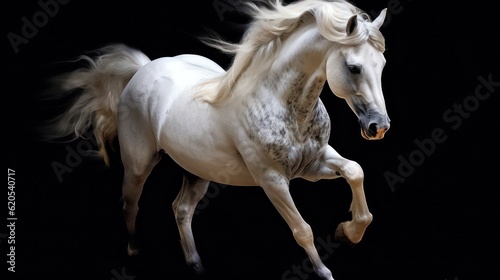 horse runs gallop © Sania