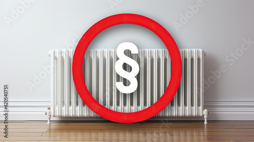 Heizungsgesetz, Bundesverfassungsgericht, Eilantrag, Wirtschaftsministerium, Gesetz Illustration