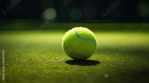 tennis ball background © Birtan