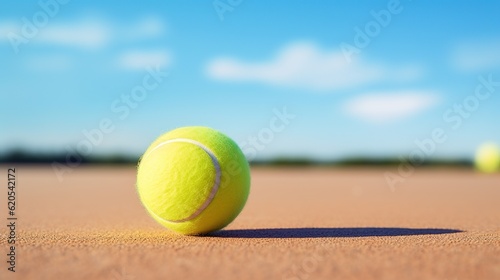 tennis ball background © Birtan