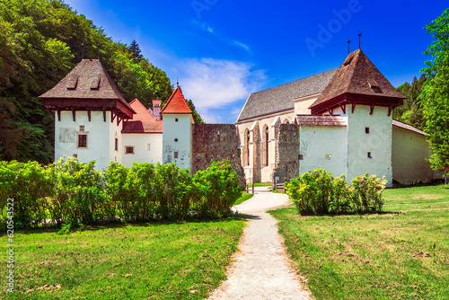 Obraz na płótnie Zice, Slovenia. Zicka Monastery, Carthusian heritage in historical Styria. w salonie