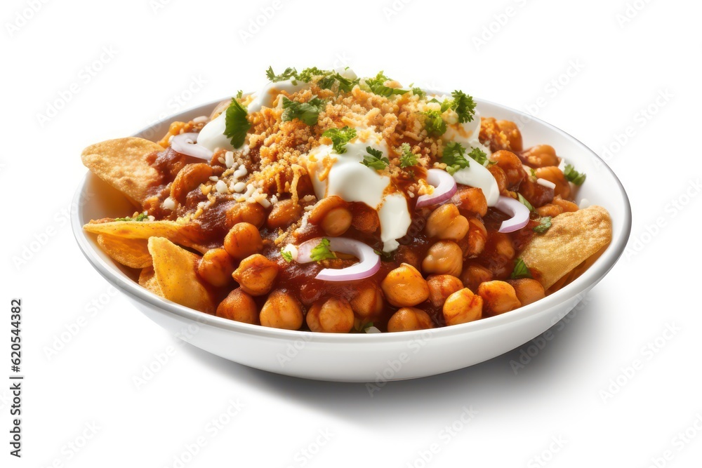 chole bhature simple isolated white background hyperrealism photography chole bhature simple isolated white background hyperrealism photography