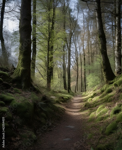 The Birnam Wood approaching Dunsinane in Shakespeare's Macbeth. © Henry