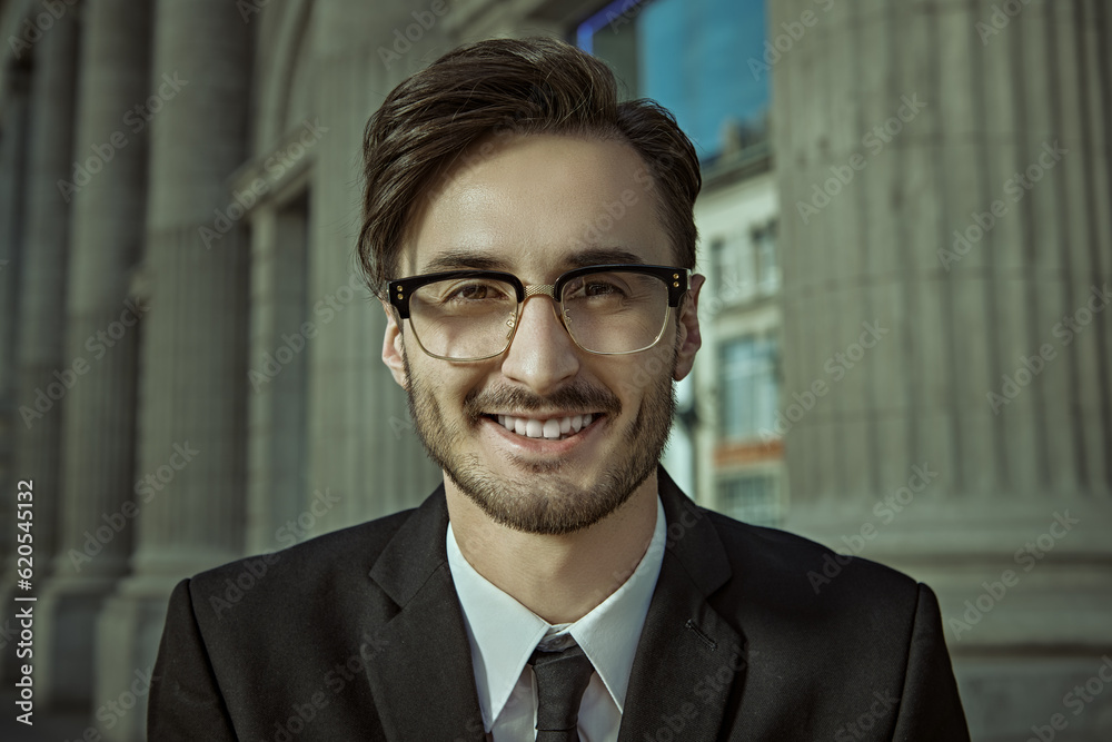 friendly young man friendly young man