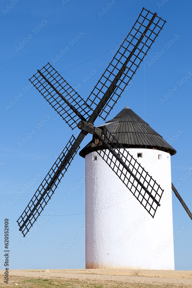Windmill in Campo de Criptana, Spain