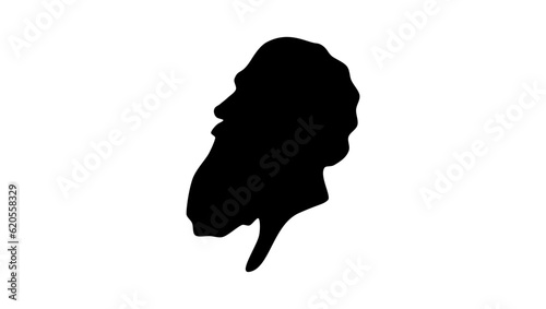 Diogenes silhouette photo