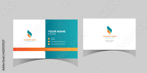 Modern Business card, visiting card and awesome calling card design and template	