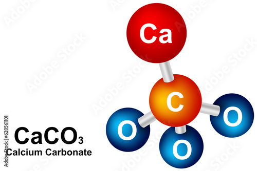 Molecular formula of calcium carbonate