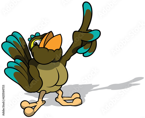 Brown Sparrow Sings with Ra...