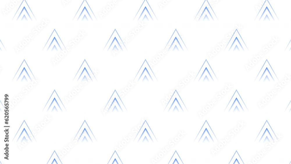 An endless loop animation of an abstract up arrow shape with grey and white geometric motion background An endless loop animation of an abstract up arrow shape with grey and white geometric motion background