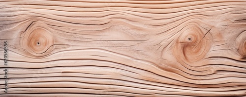 Beech wooden textured light brown background,detailed, panorama. Generative Ai.